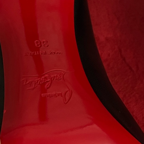 Christian Louboutin Hot Chick 100 Nappa | 38 (US7.5) 100mm pumps - Picture 7 of 9